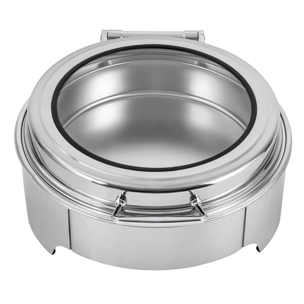 Latitude Run® Round Electric Chafing Dish Buffet Set 6.34QT 400W Wayfair